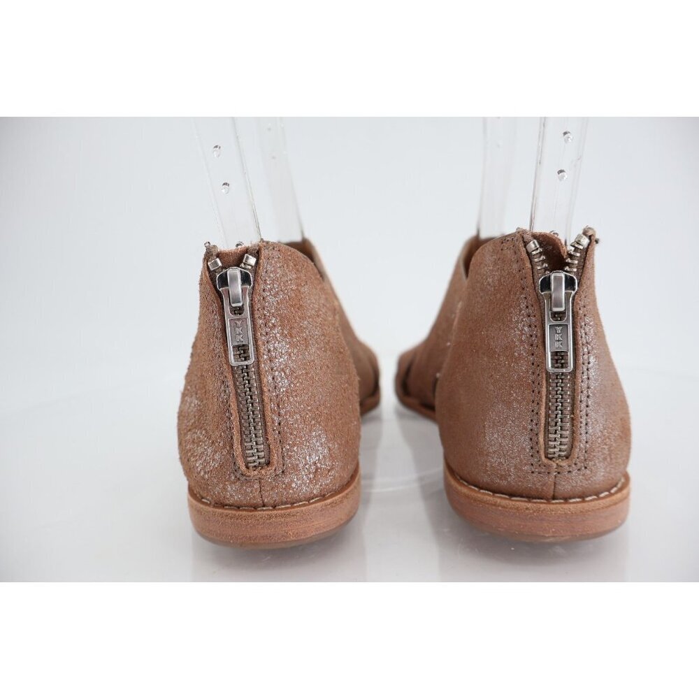 Sofft Metallic Taupe Cross‑Front Slingback Sandals - Picture 6 of 13